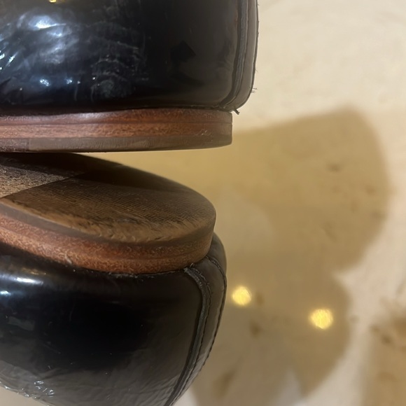 Navy Blue patent Caroline Tory Burch Flats size 8.5 - Picture 9 of 11